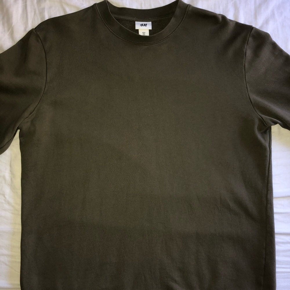 H&M Men’s Medium Olive Green Sweater
